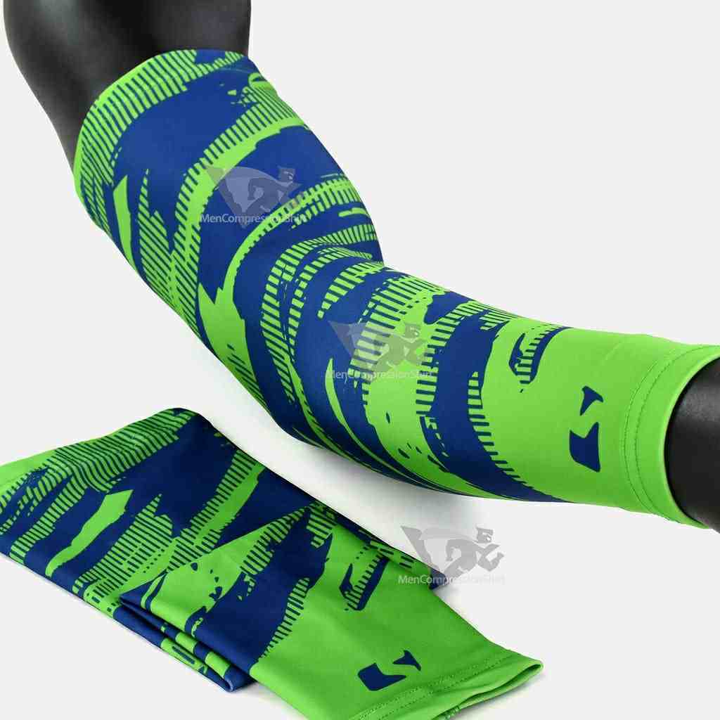 Tryton Ultra Green Blue Arm Sleeve