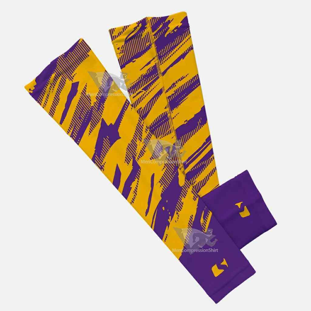 Tryton Ultra Yellow Purple Kids Arm Sleeve