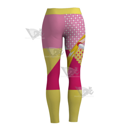 Tsukino Usagi Sailor Moon Bishoujo Senshi Yellow Women Leggings