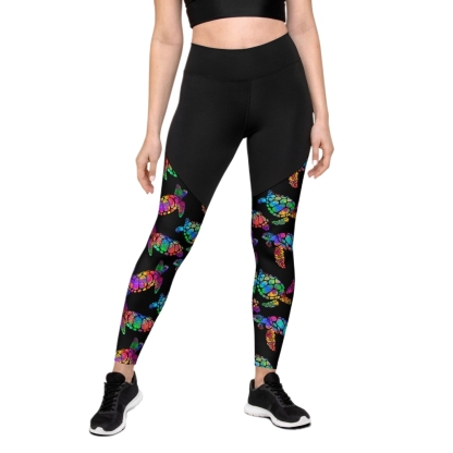 Turtle Women Compression Legging