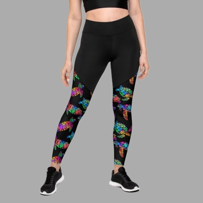 Turtle Women Compression Legging