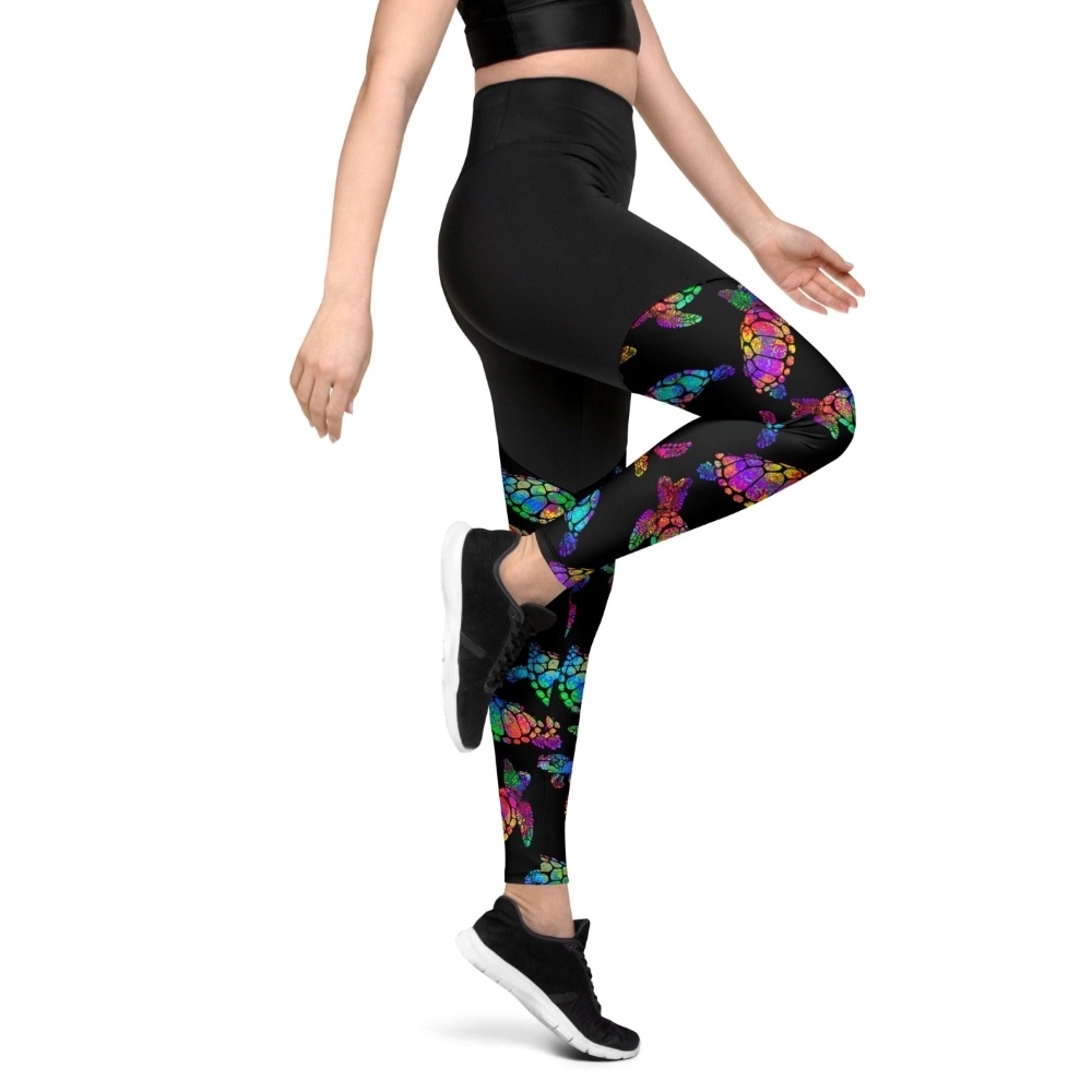 Turtle Women Compression Legging