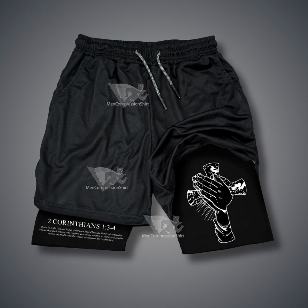 Two Corinthians 1 3-4 Praise Performance Shorts