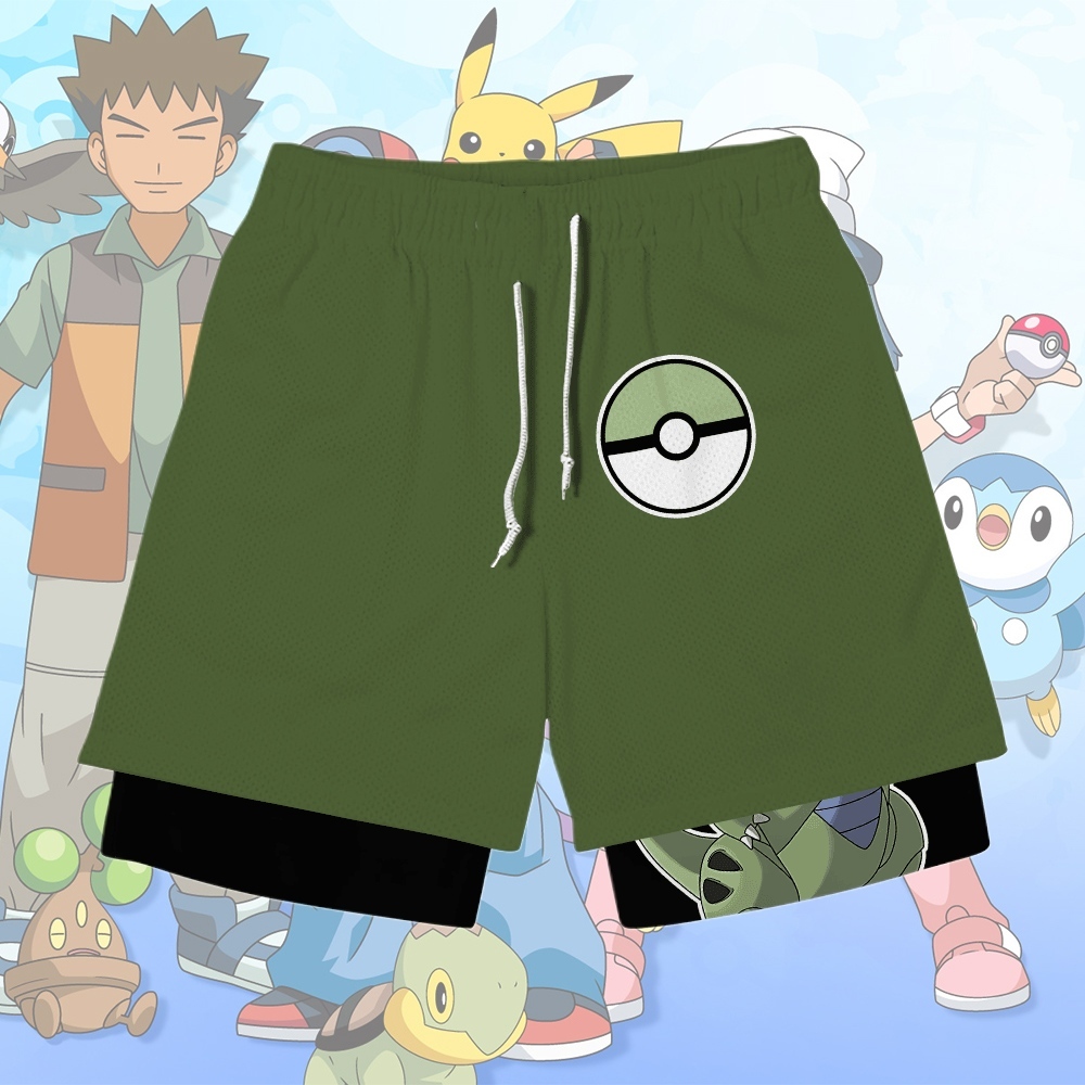 Tyranitar Anime Compression Gym Shorts