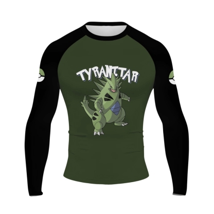 Tyranitar Men Long Sleeve Compression Shirt