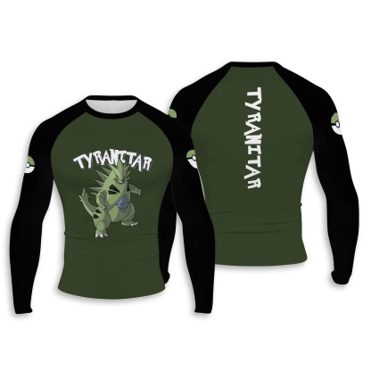 Tyranitar Men Long Sleeve Compression Shirt