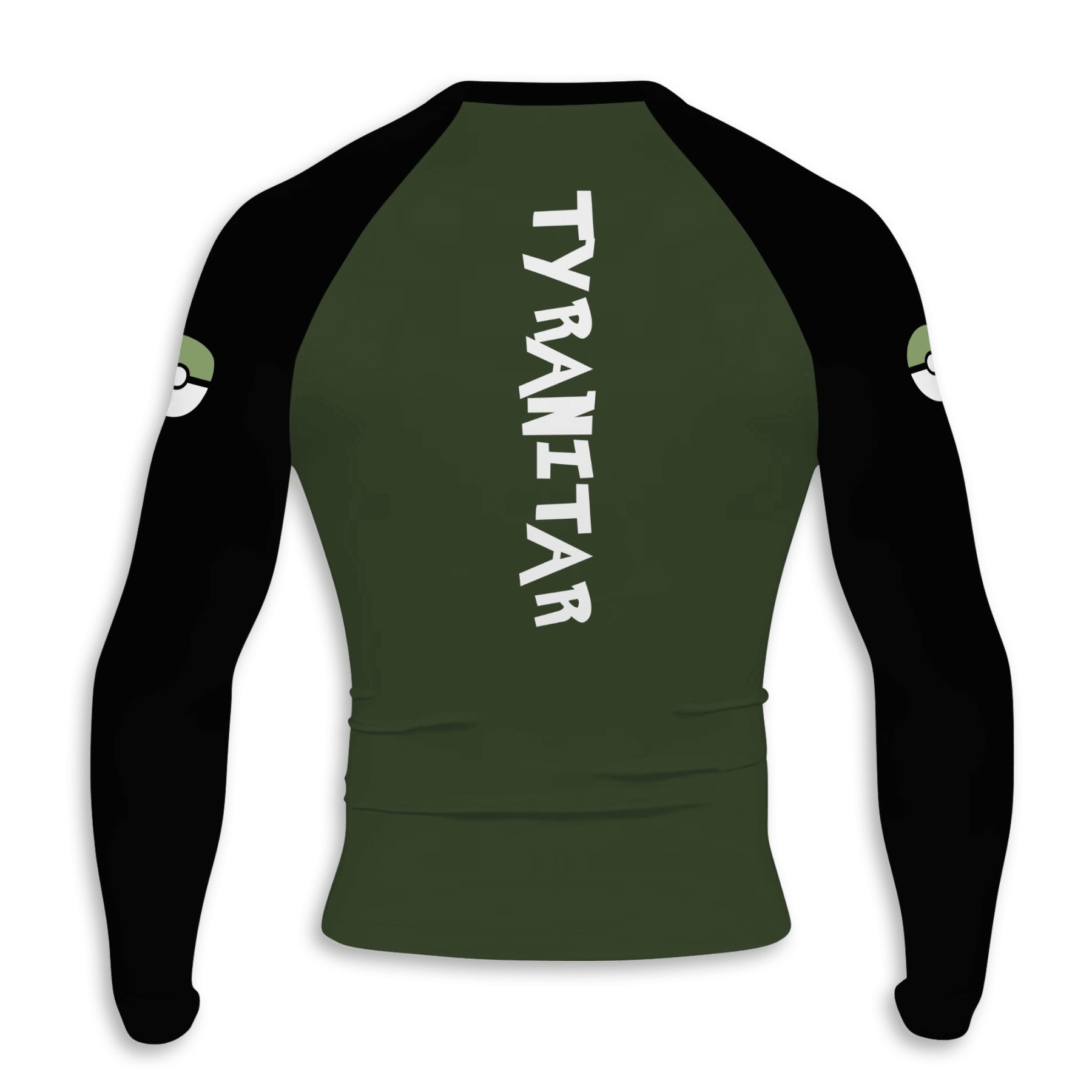 Tyranitar Men Long Sleeve Compression Shirt