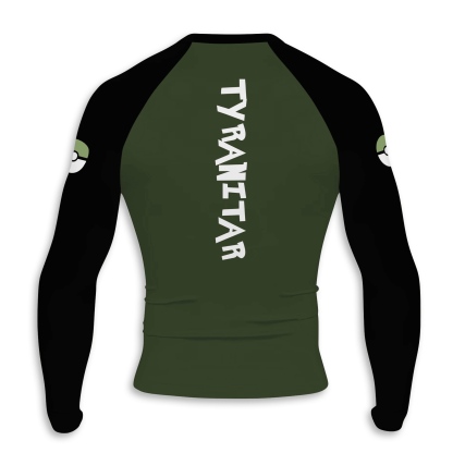 Tyranitar Men Long Sleeve Compression Shirt