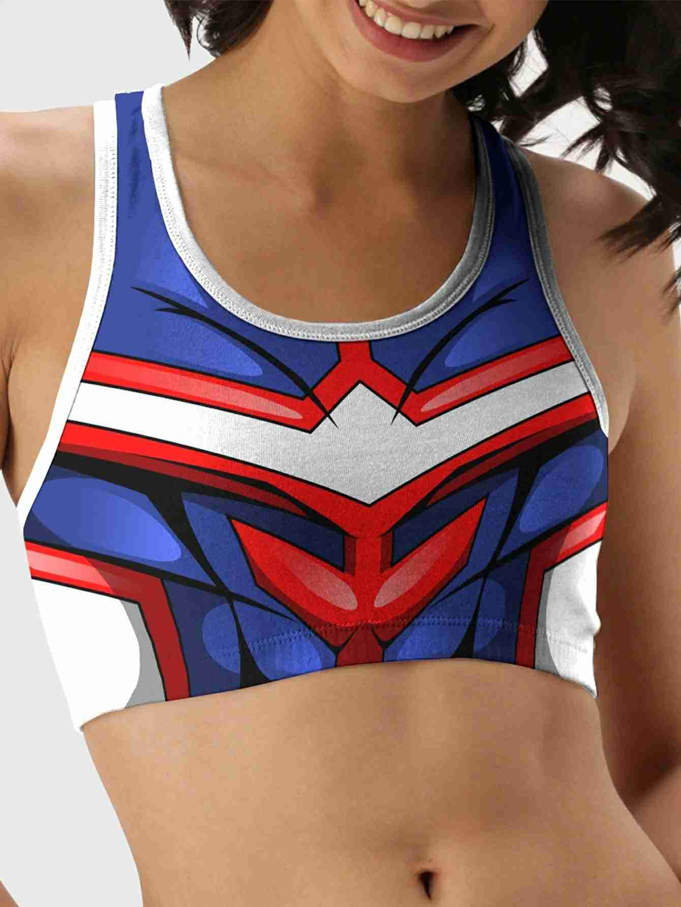 Ua High All Might Women Compression Active Wear Set