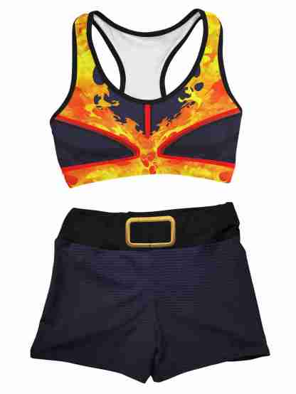 Ua High Enji Women Compression Active Wear Set