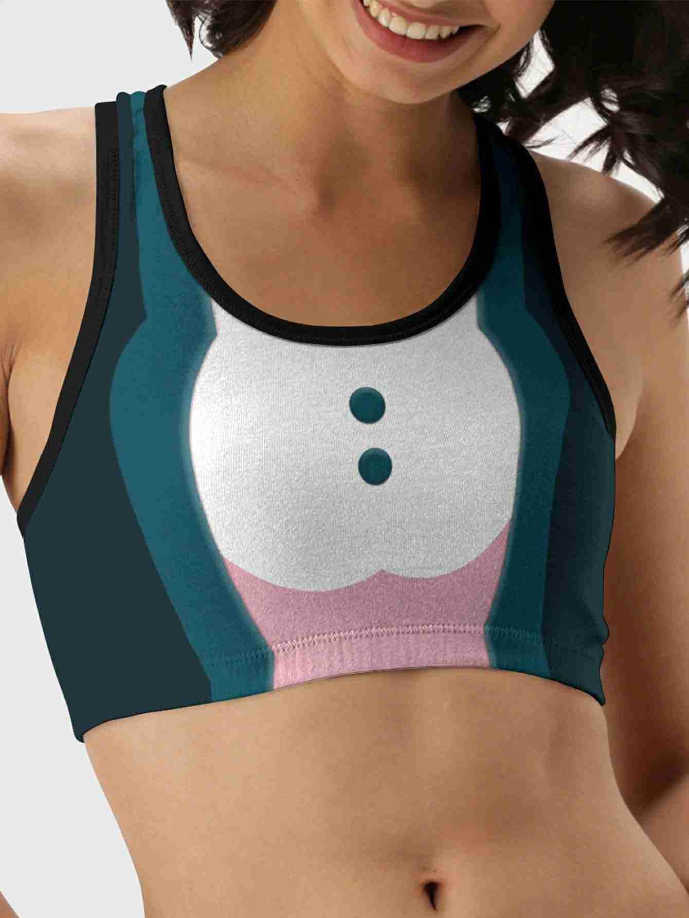 Ua High Uraraka Women Compression Active Wear Set