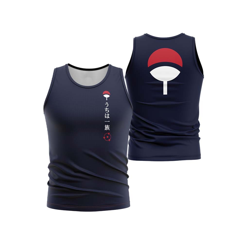 Uchiha Clan Symbol Sleeveless Compression Shirt
