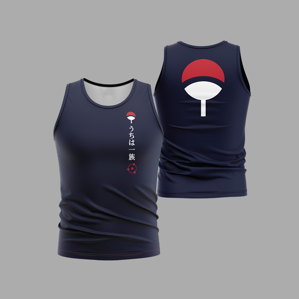 Uchiha Clan Symbol Sleeveless Compression Shirt