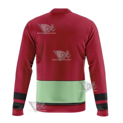 Dc Ultra Boy Red Cosplay Bomber Jacket