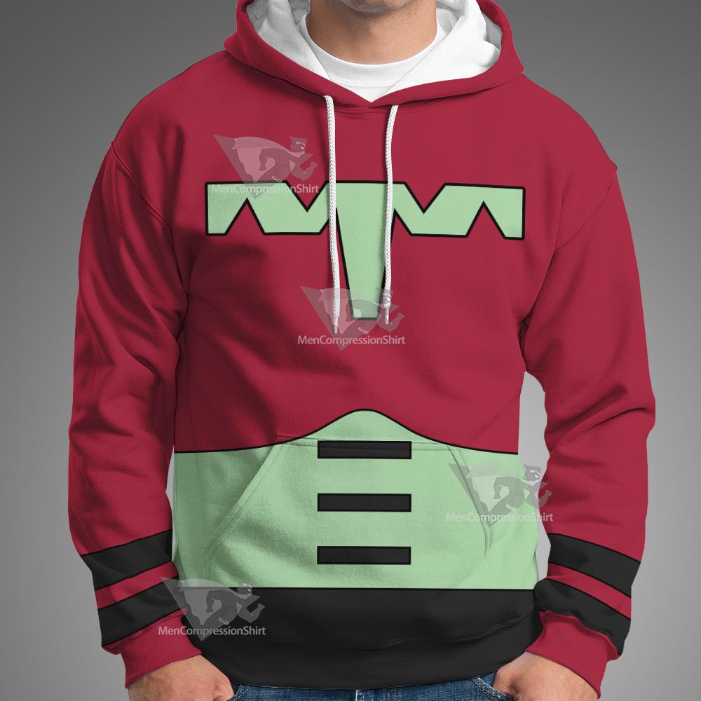 Dc Ultra Boy Red Cosplay Hoodie