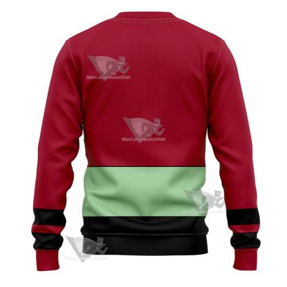 Dc Ultra Boy Red Cosplay Sweatshirt