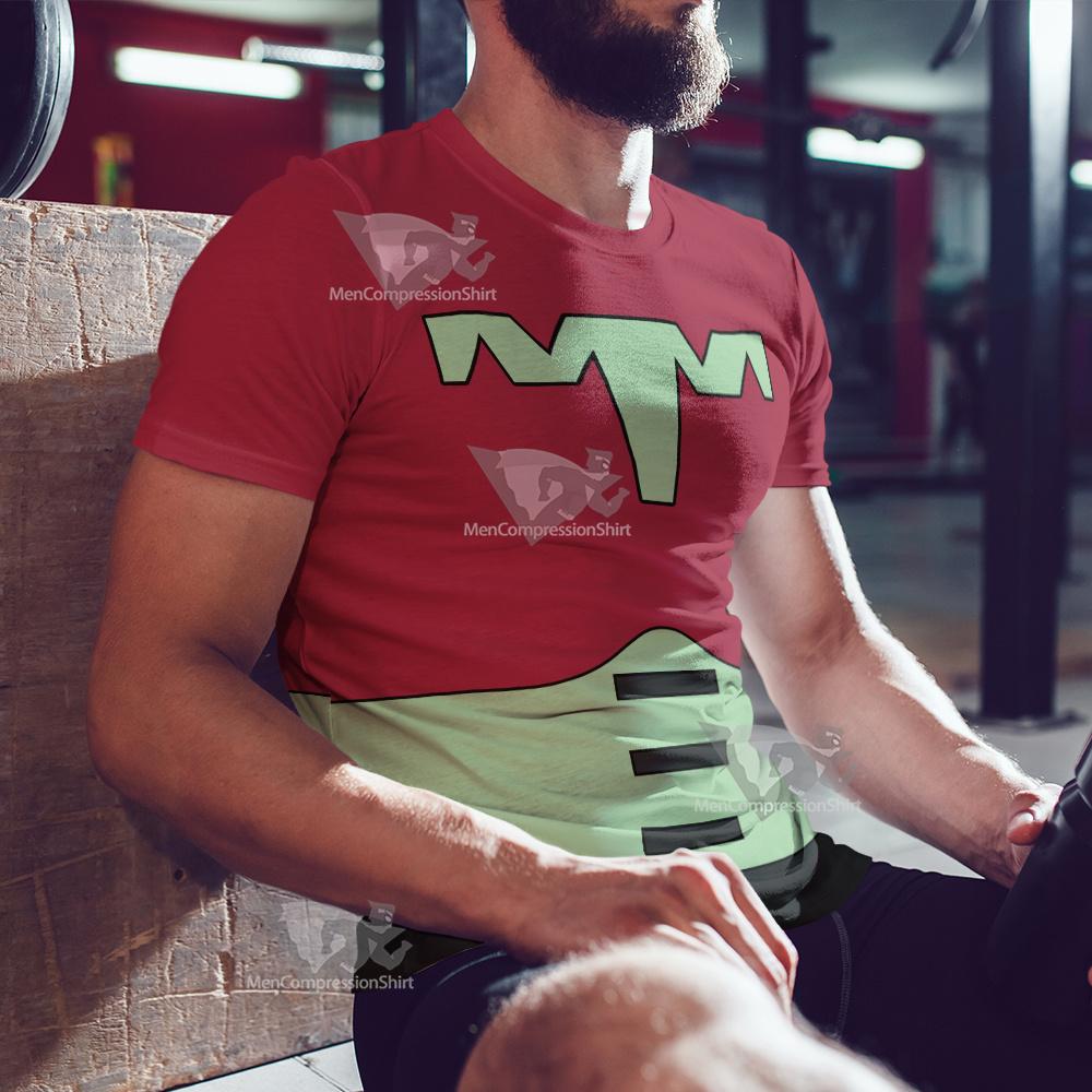 Dc Ultra Boy Red Cosplay T-Shirt