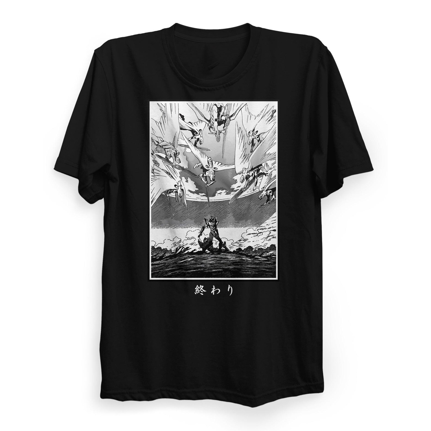 Evangelion Tee Casual Anime Unisex T-Shirt