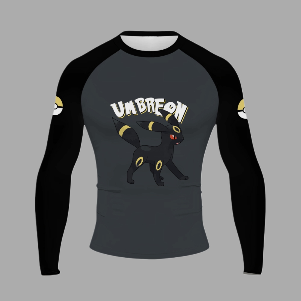 Umbreon Men Long Sleeve Compression Shirt