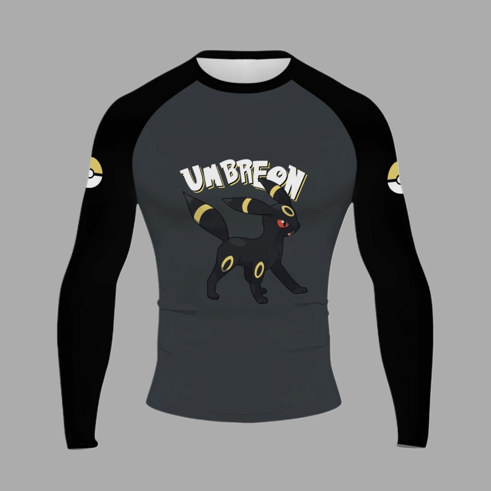 Umbreon Men Long Sleeve Compression Shirt