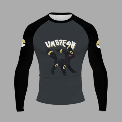 Umbreon Men Long Sleeve Compression Shirt