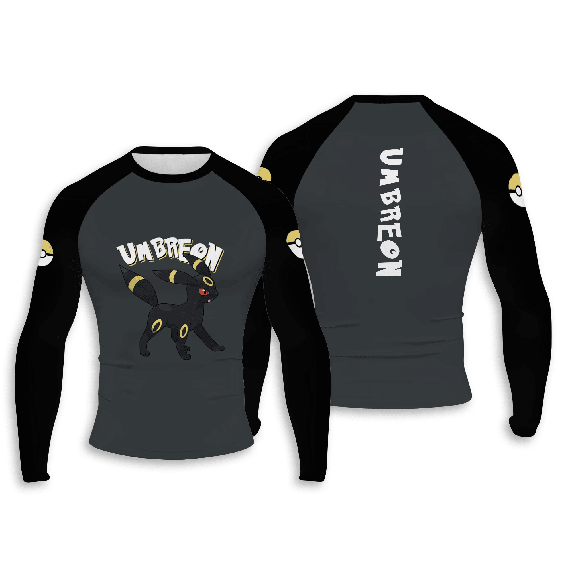 Umbreon Men Long Sleeve Compression Shirt