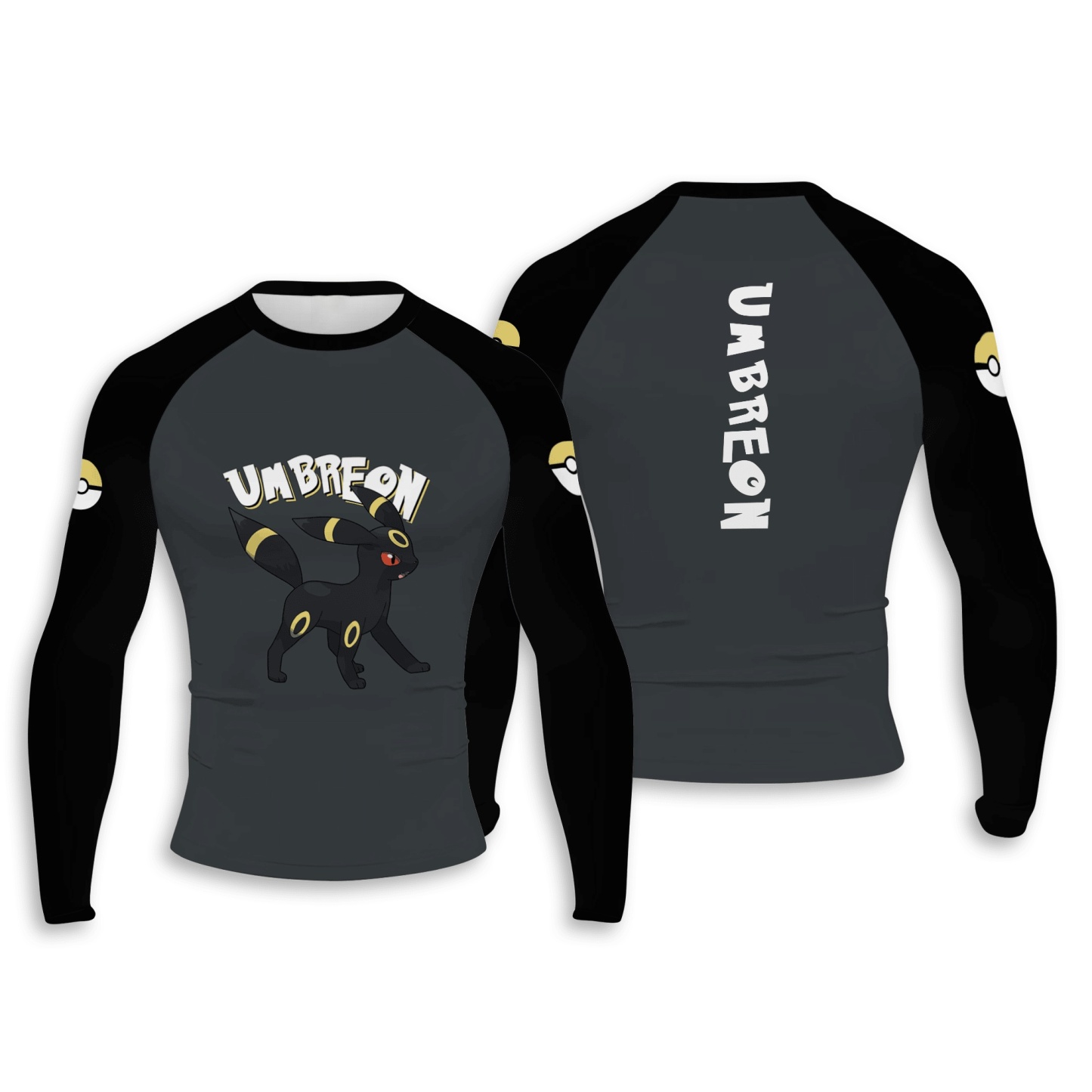 Umbreon Men Long Sleeve Compression Shirt