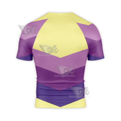 Unicorn Academy Sophia Rainbow Short Sleeve Compression Shirt