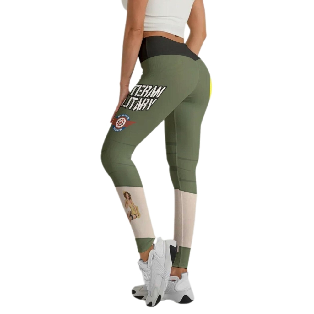 Usa Macvsog Veteran Women Compression Legging