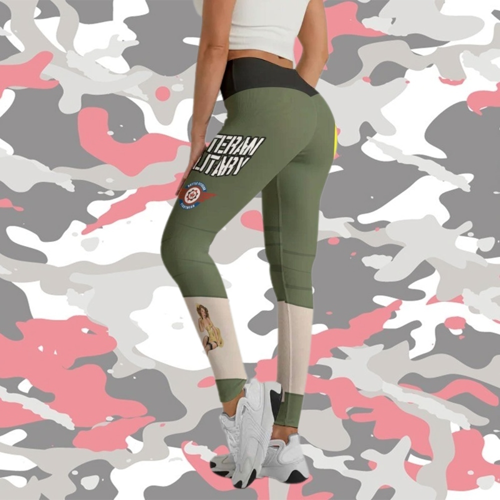 Usa Macvsog Veteran Women Compression Legging