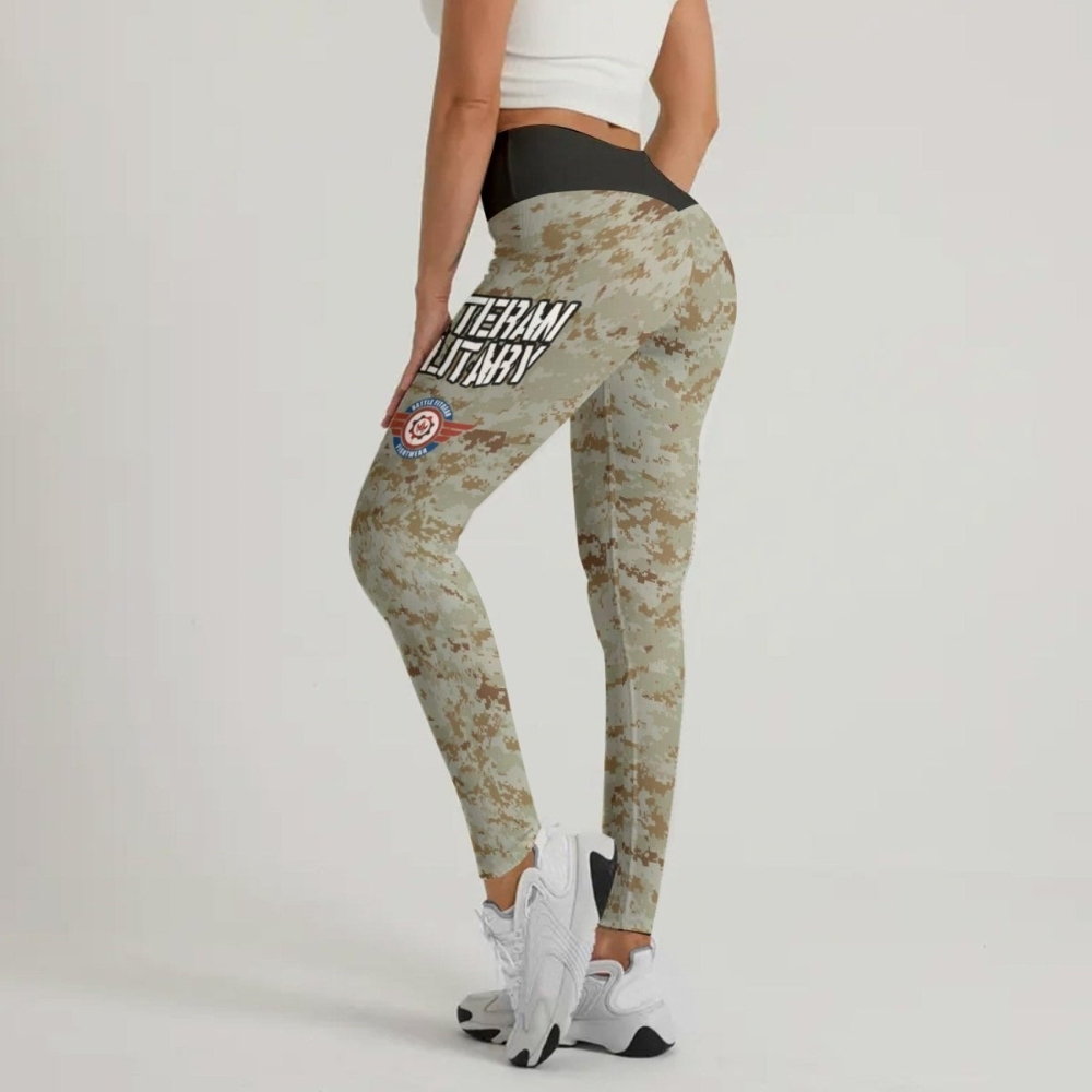Usa Marine Corp Veteran Women Compression Legging