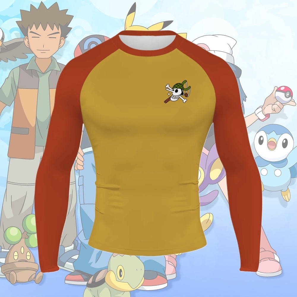 Usopp Men Long Sleeve Compression Shirt