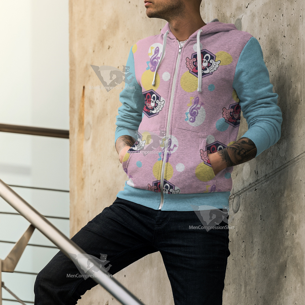 Uta One Piece Cosplay Zip Up Hoodie