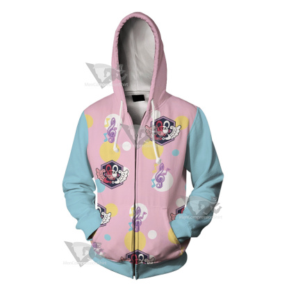 Uta One Piece Cosplay Zip Up Hoodie