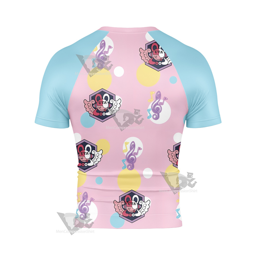 Uta One Piece Short Sleeve Compression Shirt