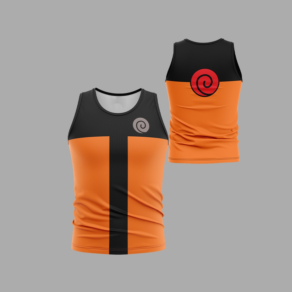 Uzumaki Sleeveless Compression Shirt
