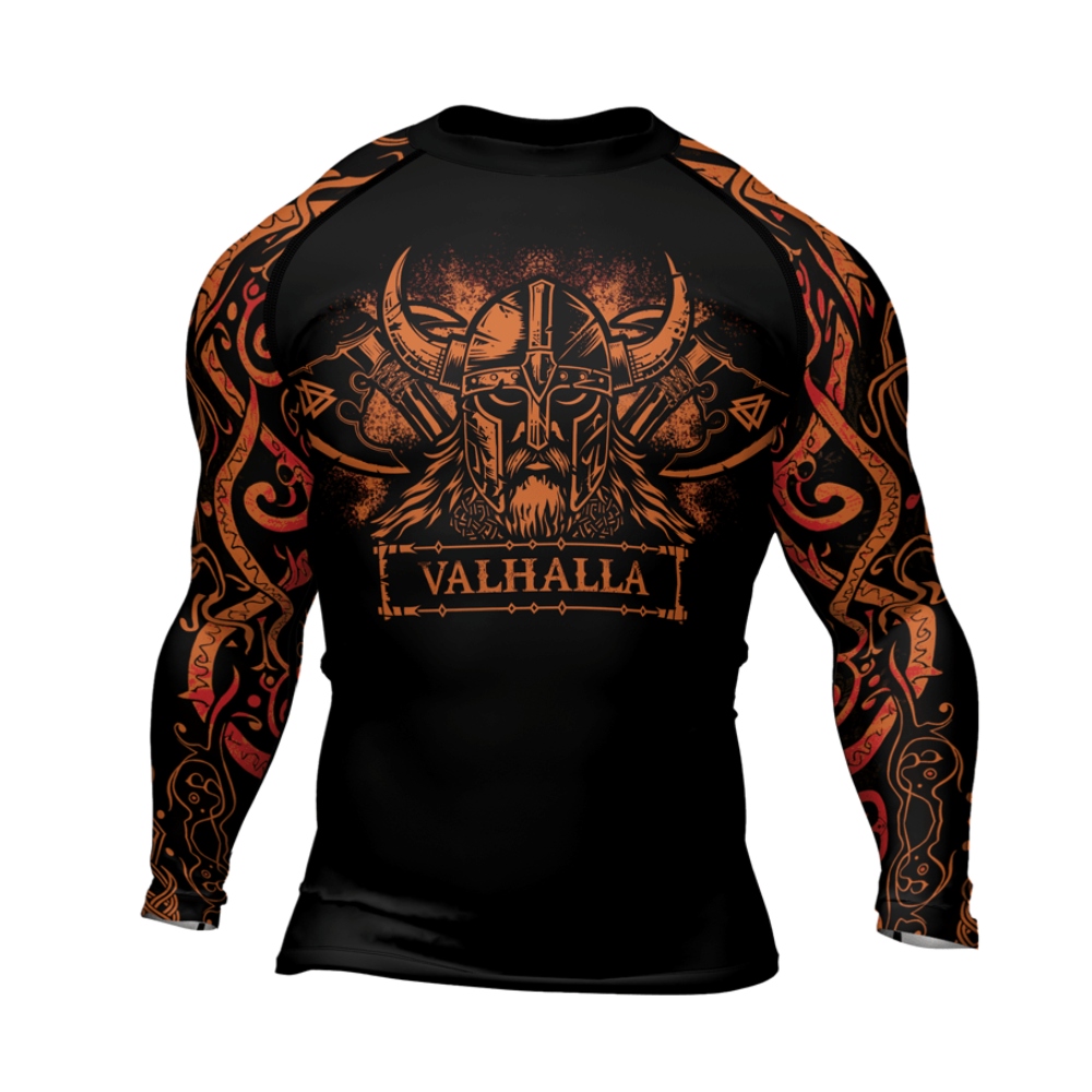 Valhalla Vanguard Mens Long Sleeve Compression Shirt
