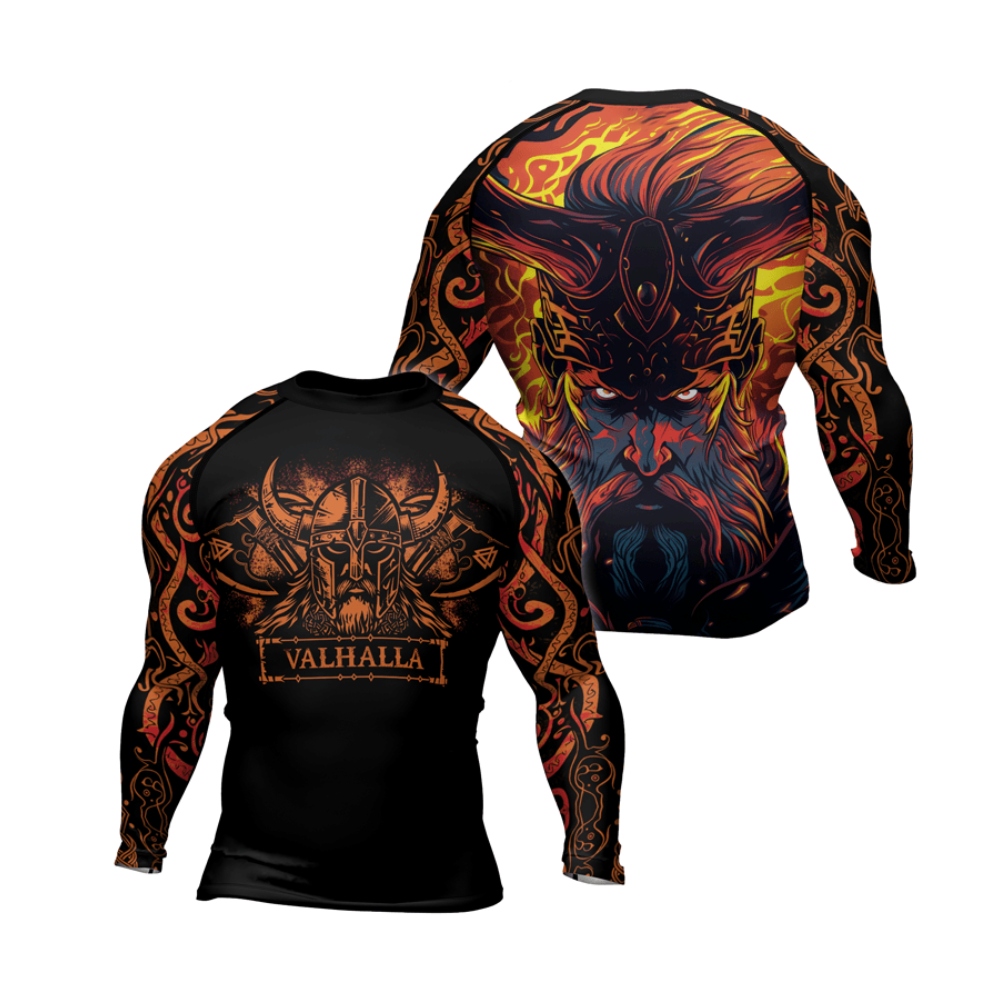 Valhalla Vanguard Mens Long Sleeve Compression Shirt