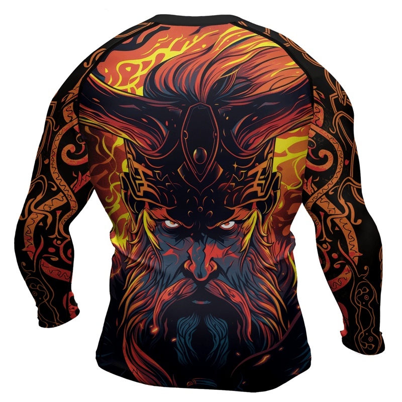 Valhalla Vanguard Mens Long Sleeve Compression Shirt