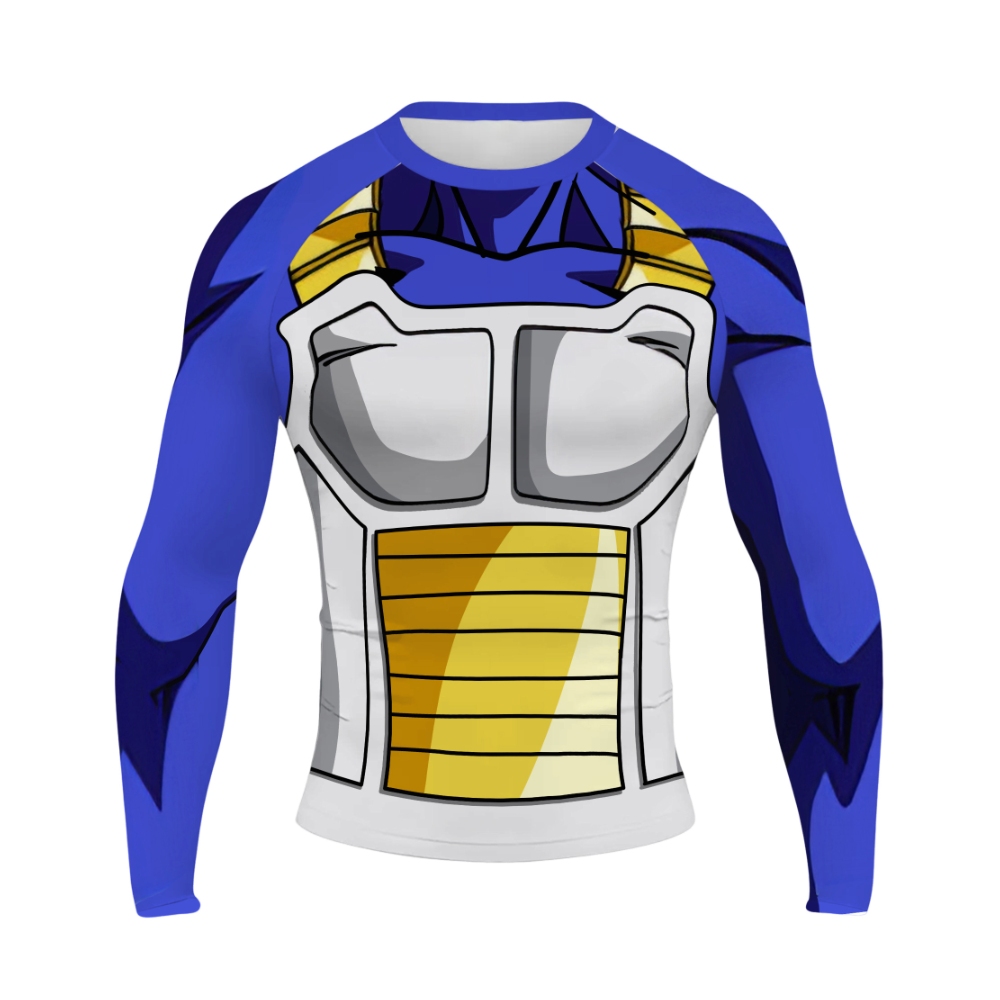Vegeta Men Long Sleeve Compression Shirt