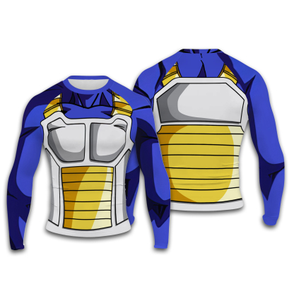 Vegeta Men Long Sleeve Compression Shirt