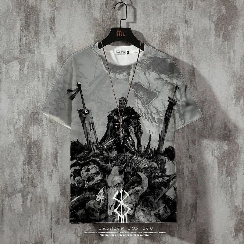 Berserk Anime Unisex Short Sleeve T-Shirt
