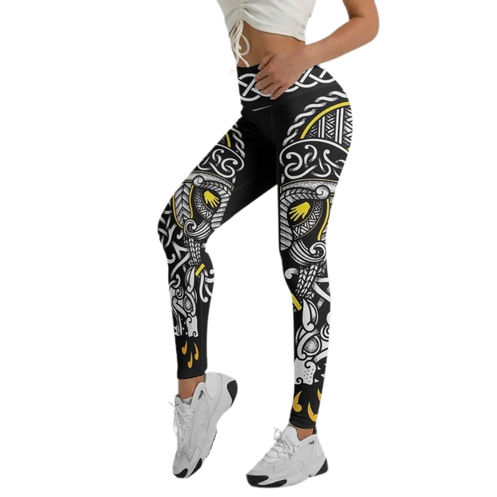 Viking Odin Eyes Women Compression Legging