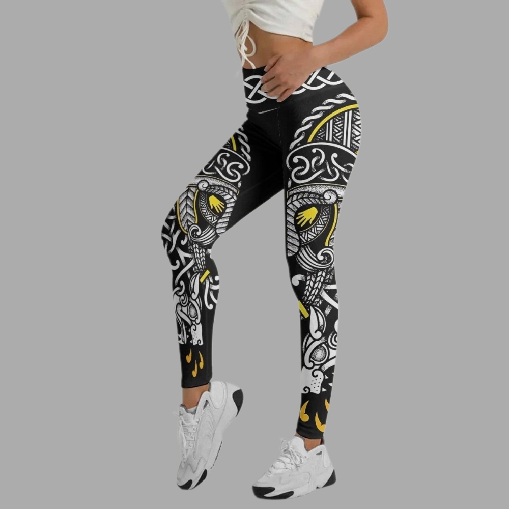Viking Odin Eyes Women Compression Legging