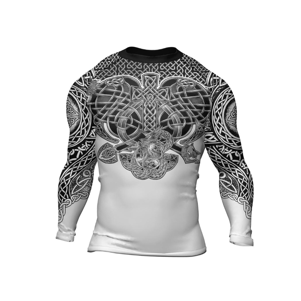 Viking Valor Mens Long Sleeve Compression Shirt