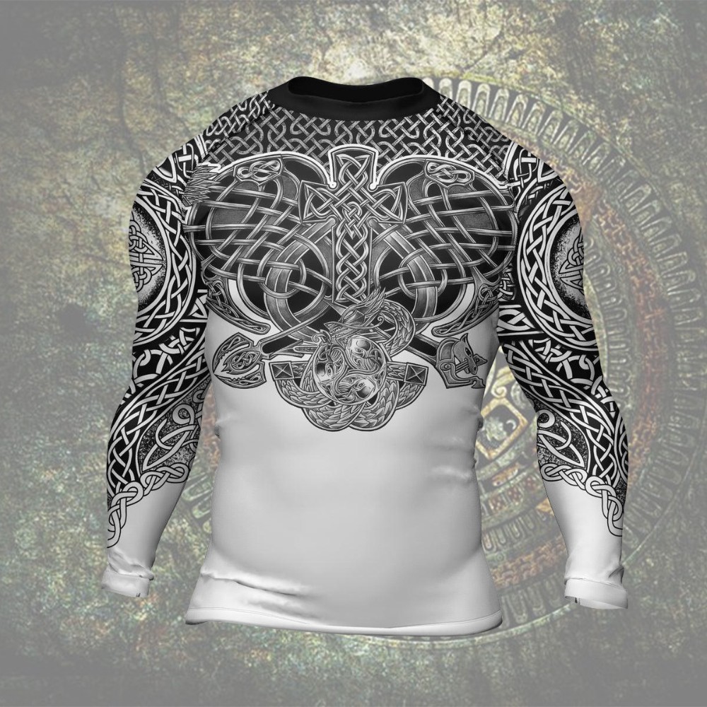 Viking Valor Mens Long Sleeve Compression Shirt