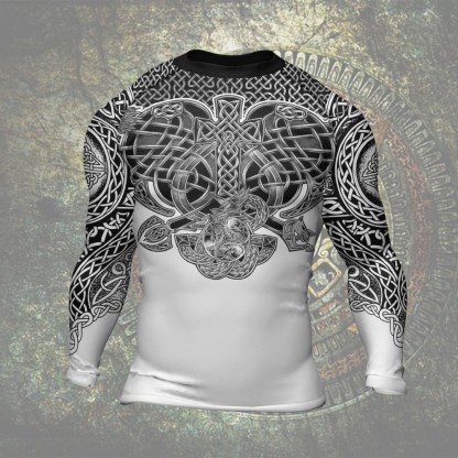 Viking Valor Mens Long Sleeve Compression Shirt
