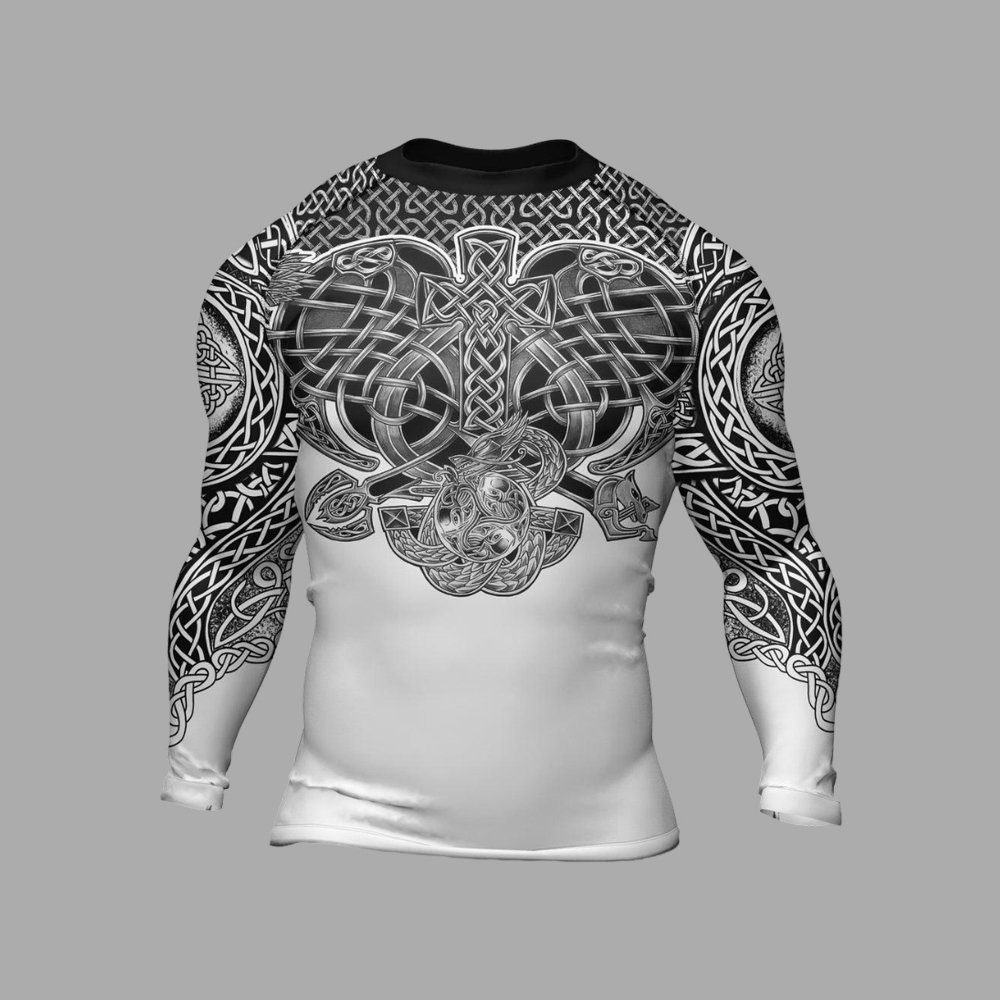 Viking Valor Mens Long Sleeve Compression Shirt