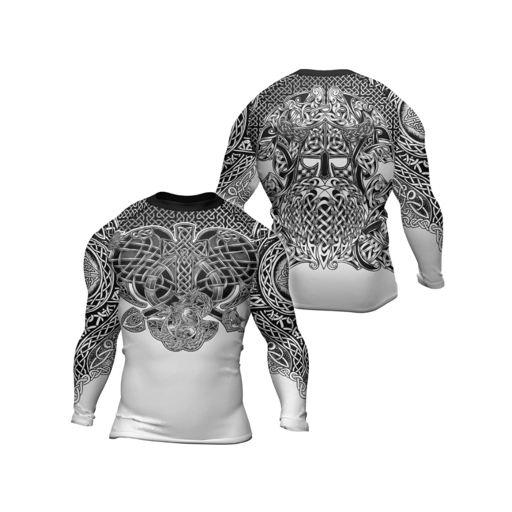 Viking Valor Mens Long Sleeve Compression Shirt