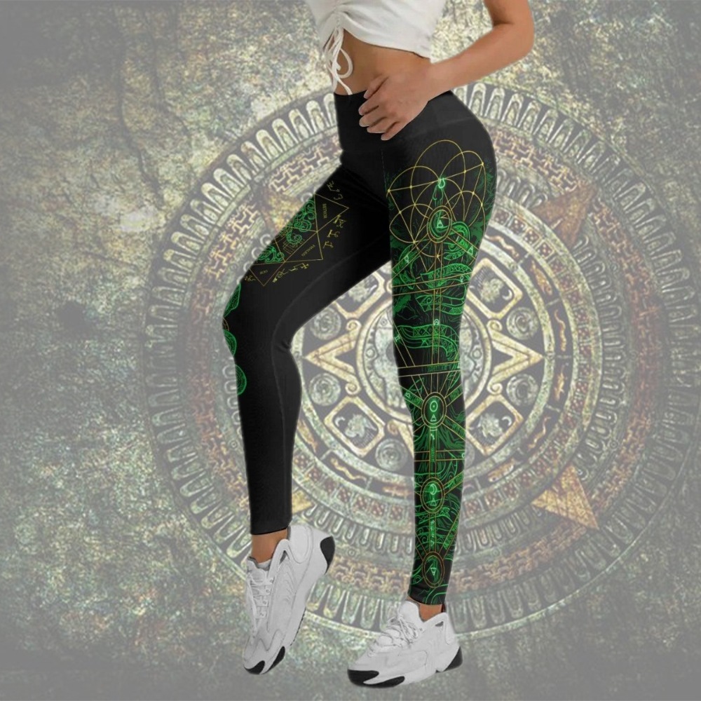 Viking World Tree Women Compression Legging